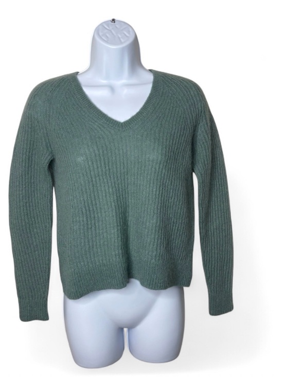 Everlane Sweaters - Everlane The Alpaca V-Neck Sweater Size XS Ribbed Knit Pullover